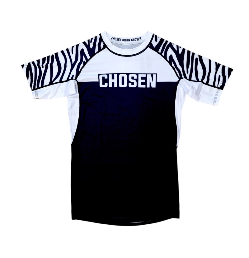 CHOSEN ZEBRA Rashguard-black